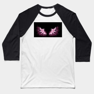 Pink angel wings Baseball T-Shirt